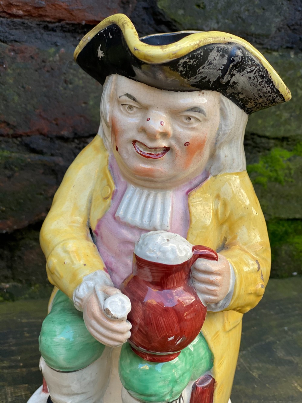 C18th Ralph wood style Toby jug View VI