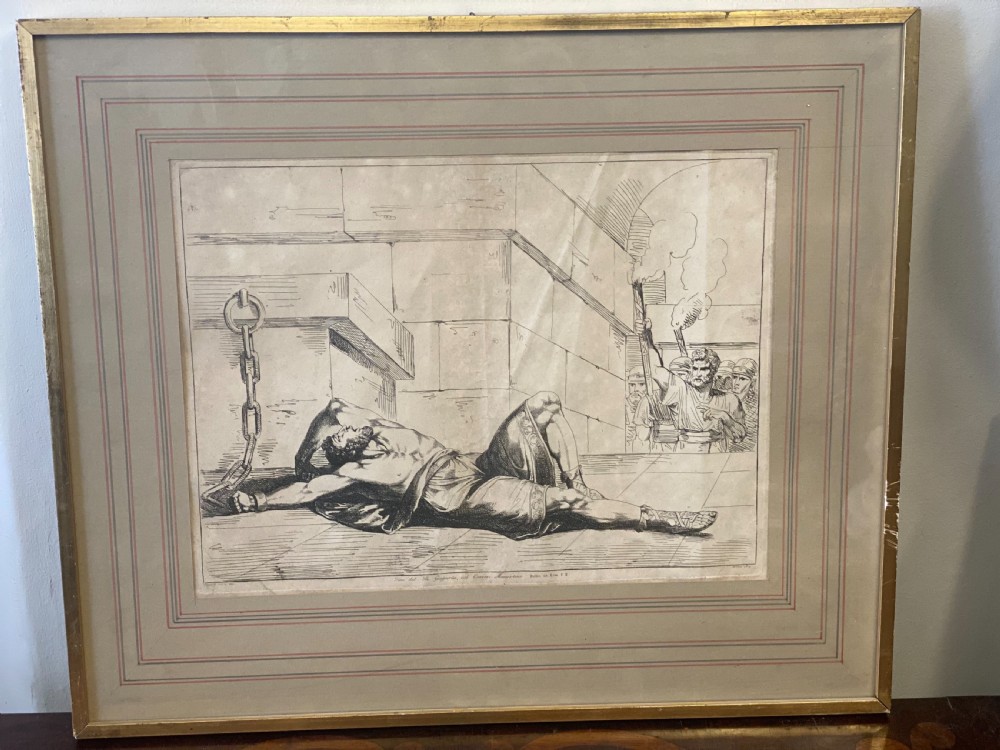 Set of 8 engravings by BARTHOLOMEW PINELLI (1781-1835)  View IV