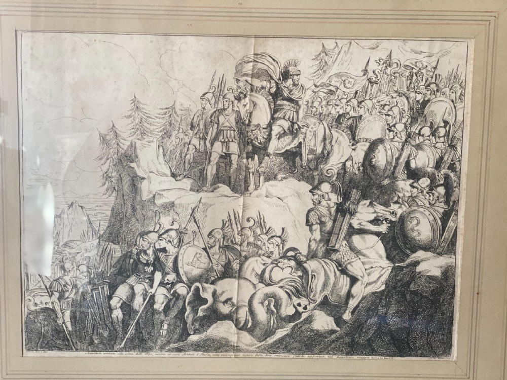 Set of 8 engravings by BARTHOLOMEW PINELLI (1781-1835)  View V