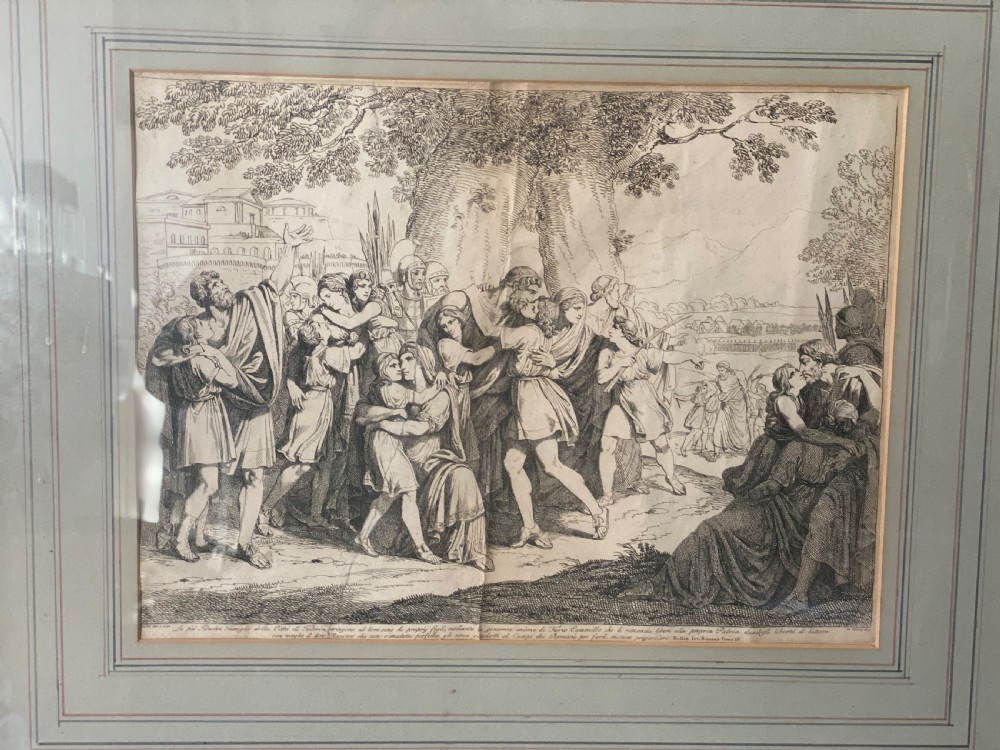 Set of 8 engravings by BARTHOLOMEW PINELLI (1781-1835)  View VI