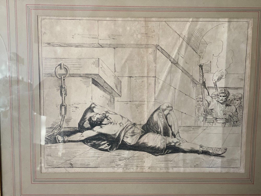 Set of 8 engravings by BARTHOLOMEW PINELLI (1781-1835)  View VII