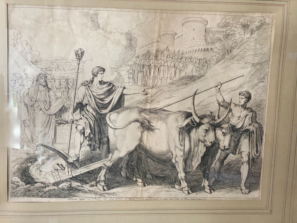 Set of 8 engravings by BARTHOLOMEW PINELLI (1781-1835)  View X