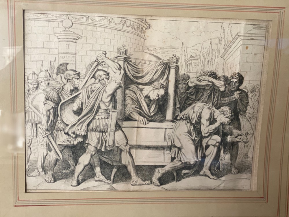 Set of 8 engravings by BARTHOLOMEW PINELLI (1781-1835)  View XII