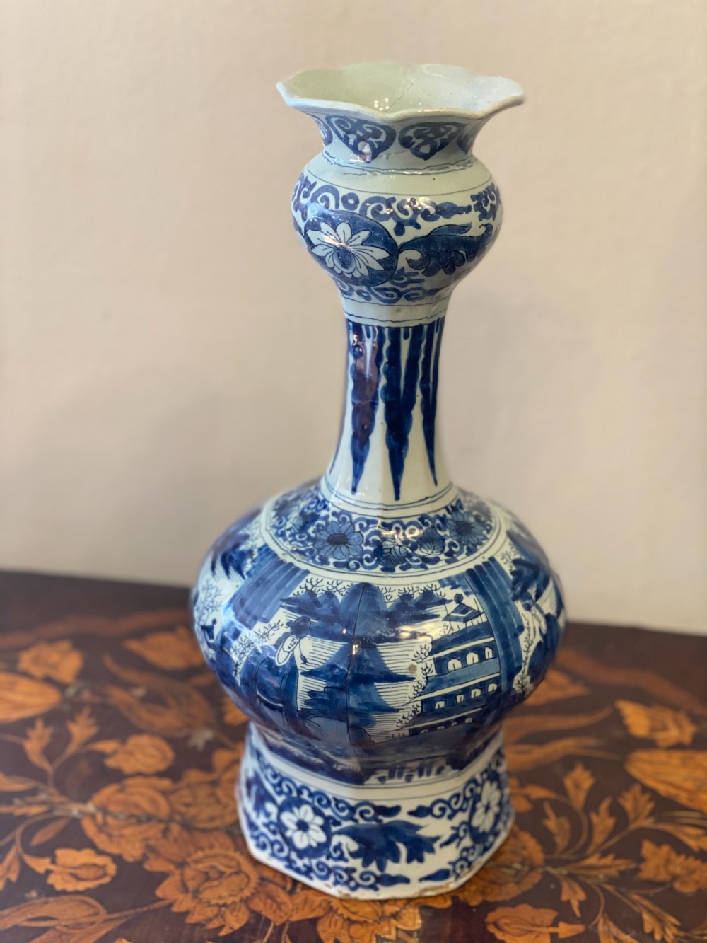 C18th large delft vase  View II