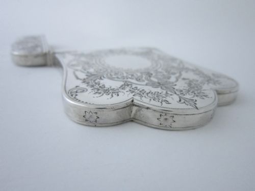 ANTIQUE VICTORIAN STERLING SILVER VISITING CARD CASE - ADDITIONAL PHOTO 2