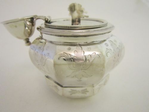 ANTIQUE VICTORIAN SILVER KETTLE ON STAND - ADDITIONAL PHOTO 7