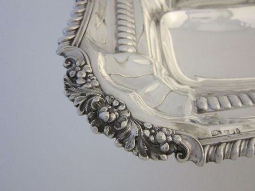 ANTIQUE GEORGE III STERLING SILVER BASKET - ADDITIONAL PHOTO 3