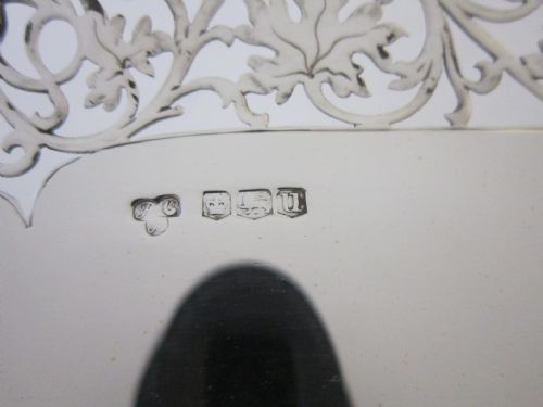 GEORGE VI STERLING SILVER DISH - ADDITIONAL PHOTO 4