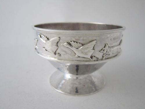 ARTS AND CRAFTS STERLING SILVER BOWL - ADDITIONAL PHOTO 1