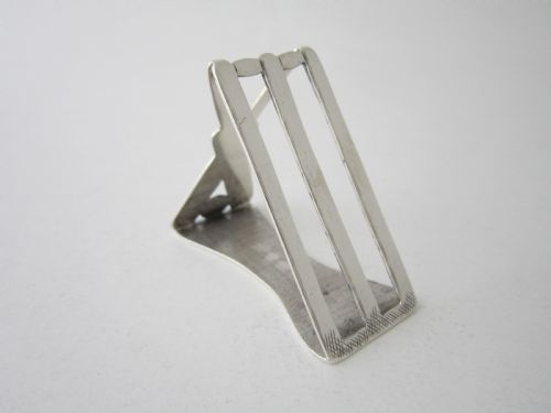 ANTIQUE EDWARDIAN STERLING SILVER NAPKIN RING - ADDITIONAL PHOTO 1