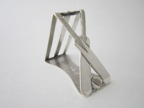 ANTIQUE EDWARDIAN STERLING SILVER NAPKIN RING - ADDITIONAL PHOTO 3