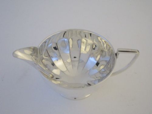 ART DECO GEORGE V STERLING SILVER TEA SET - ADDITIONAL PHOTO 5