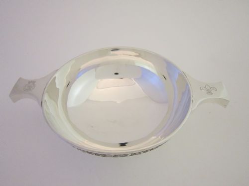 SCOTTISH STERLING SILVER QUAICH - ADDITIONAL PHOTO 1