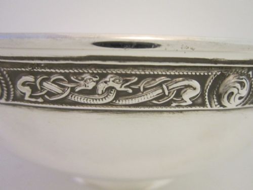 SCOTTISH STERLING SILVER QUAICH - ADDITIONAL PHOTO 2