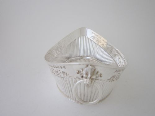 ANTIQUE EDWARDIAN STERLING SILVER DISH - ADDITIONAL PHOTO 3
