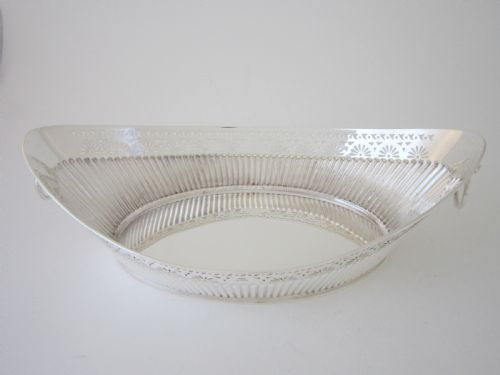 ANTIQUE EDWARDIAN STERLING SILVER DISH - ADDITIONAL PHOTO 5
