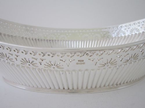 ANTIQUE EDWARDIAN STERLING SILVER DISH - ADDITIONAL PHOTO 7