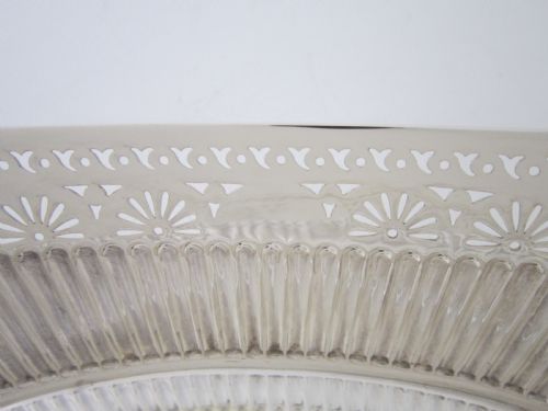 ANTIQUE EDWARDIAN STERLING SILVER DISH - ADDITIONAL PHOTO 8