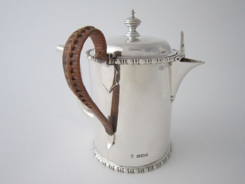 ANTIQUE EDWARDIAN STERLING SILVER ARGYLL - ADDITIONAL PHOTO 5