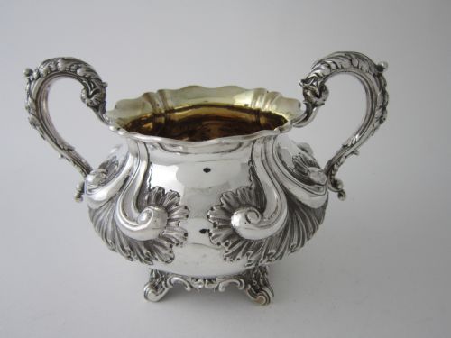 ANTIQUE VICTORIAN STERLING SILVER FOUR PIECE TEA AND COFFEE SET - ADDITIONAL PHOTO 10