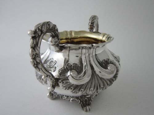ANTIQUE VICTORIAN STERLING SILVER FOUR PIECE TEA AND COFFEE SET - ADDITIONAL PHOTO 11
