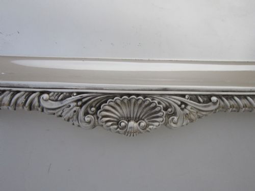 ANTIQUE GEORGE V STERLING SILVER TRAY - ADDITIONAL PHOTO 6