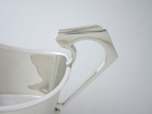 ART DECO STERLING SILVER SAUCE BOATS - ADDITIONAL PHOTO 5