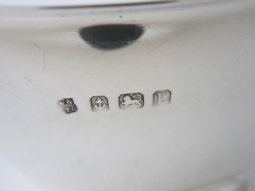 ART DECO STERLING SILVER SAUCE BOATS - ADDITIONAL PHOTO 7