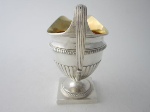 PAUL STORR ANTIQUE STERLING SILVER CREAM JUG - ADDITIONAL PHOTO 3