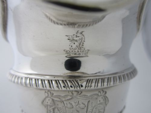 PAUL STORR ANTIQUE STERLING SILVER CREAM JUG - ADDITIONAL PHOTO 11