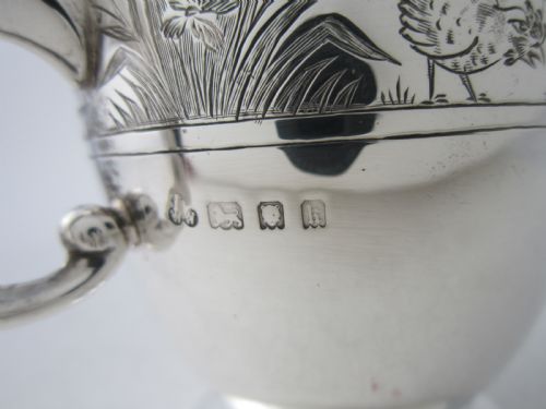 ANTIQUE GEORGE V STERLING SILVER CHRISTENING MUG - ADDITIONAL PHOTO 6