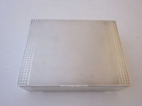 ART DECO STERLING SILVER CIGARCIGARETTE BOX - ADDITIONAL PHOTO 2