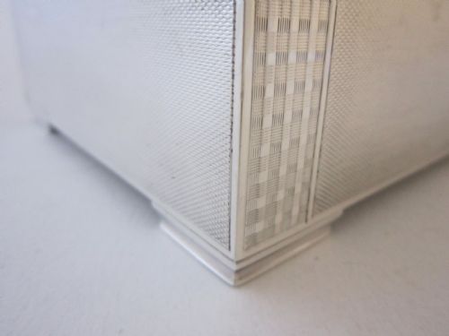 ART DECO STERLING SILVER CIGARCIGARETTE BOX - ADDITIONAL PHOTO 6