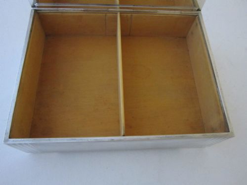 ART DECO STERLING SILVER CIGARCIGARETTE BOX - ADDITIONAL PHOTO 7