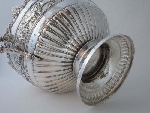 SCOTTISH ANTIQUE VICTORIAN STERLING SILVER BOWL - ADDITIONAL PHOTO 7