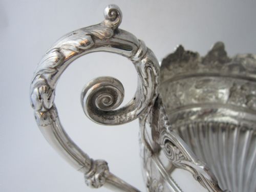 SCOTTISH ANTIQUE VICTORIAN STERLING SILVER BOWL - ADDITIONAL PHOTO 10