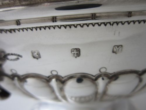 SCOTTISH ANTIQUE VICTORIAN STERLING SILVER BOWL - ADDITIONAL PHOTO 11