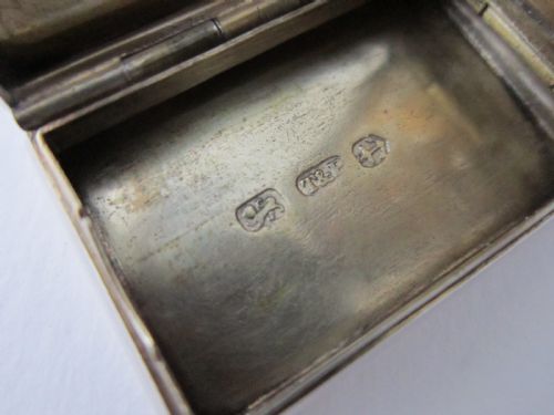 ANTIQUE VICTORIAN STERLING SILVER VINAIGRETTE - ADDITIONAL PHOTO 7
