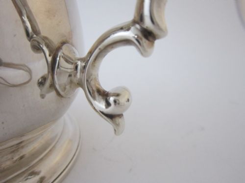 ANTIQUE GEORGE II STERLING SILVER 34 PINT MUG - ADDITIONAL PHOTO 5