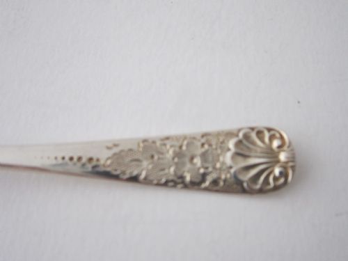 ANTIQUE VICTORIAN STERLING SILVER BUTTER SHELLS - ADDITIONAL PHOTO 8