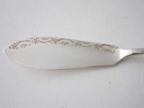 ANTIQUE VICTORIAN STERLING SILVER BUTTER SHELLS - ADDITIONAL PHOTO 9