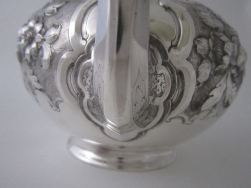 EXETER ANTIQUE VICTORIAN STERLING SILVER TEAPOT - ADDITIONAL PHOTO 8