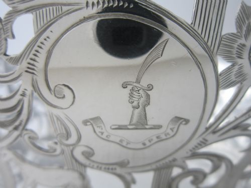 ANTIQUE EDWARDIAN STERLING SILVER BASKETSDISHES - ADDITIONAL PHOTO 5