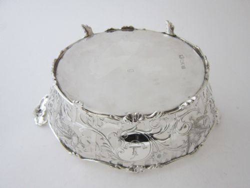 ANTIQUE EDWARDIAN STERLING SILVER BASKETSDISHES - ADDITIONAL PHOTO 11
