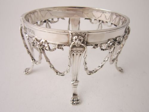 ANTIQUE EDWARDIAN STERLING SILVER COMPORTDISH - ADDITIONAL PHOTO 7