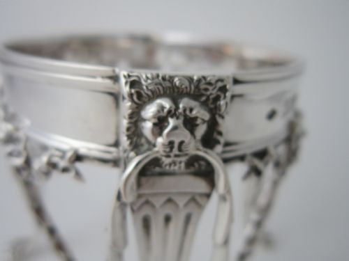 ANTIQUE EDWARDIAN STERLING SILVER COMPORTDISH - ADDITIONAL PHOTO 10