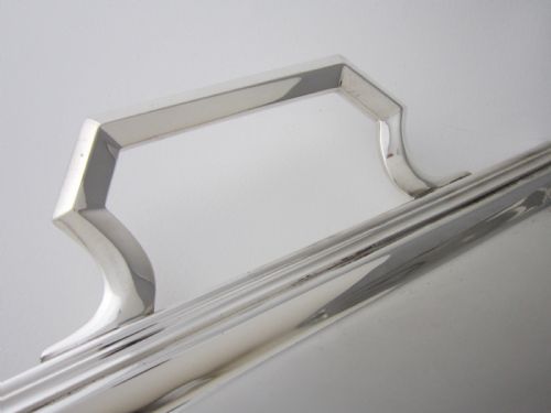 ART DECO STERLING SILVER TRAY - ADDITIONAL PHOTO 2