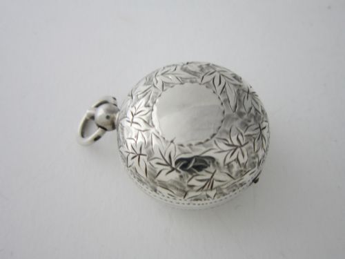CHESTER ANTIQUE VICTORIAN STERLING SILVER SOVEREIGN CASE - ADDITIONAL PHOTO 2