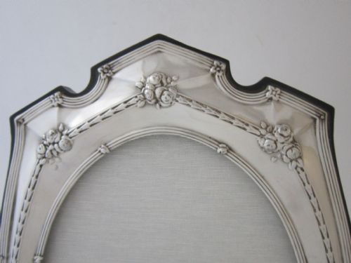 12 ANTIQUE GEORGE V STERLING SILVER PHOTO FRAME 1912 - ADDITIONAL PHOTO 6