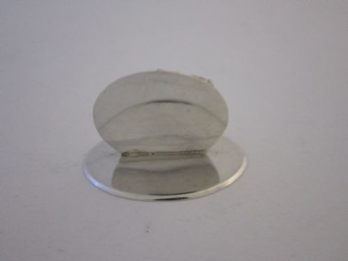 ANTIQUE EDWARDIAN STERLING SILVER MENUPLACE CARD HOLDER 1909 - ADDITIONAL PHOTO 2